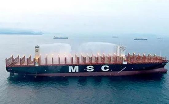 DNV GL为MSC新造集装箱船颁发“集装箱船消防”船级符号